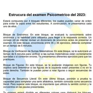 Imagen de portada para Curso online Examen Psicométrico UASLP, Autónoma 