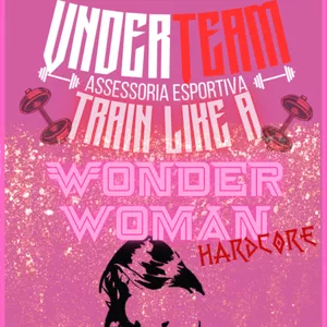 Imagem de capa para o Ebook TRAIN LIKE A WONDER WOMAN (FICHA DE TREINAMENTO PARA 8 SEMANAS)