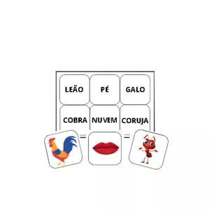 Imagem de capa para o Ebook Bingo das palavras