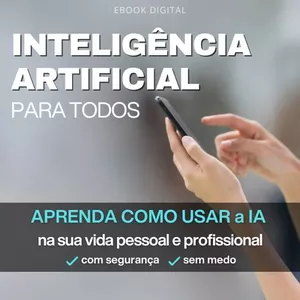 Imagem de capa para o Ebook KIT COMPLETO DE IA || Ebook (1): Inteligência Artificial para todos / Ebook (2): 8 Ideias para Gerar Renda Extra com IA / Ebook (3): O Segredo das Vendas pelo Celular