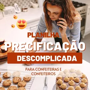 Imagem de capa para o Curso online Planilha de precificação descomplicada para Confeiteiras e Confeiteiros