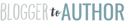 Blogger to Author Course Central logo