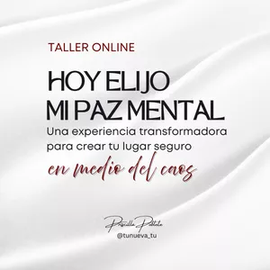 Imagen de portada para Curso online HOY ELIJO MI PAZ MENTAL