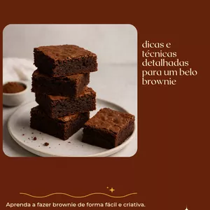 Imagem de capa para o Ebook Brownie da Vovó 