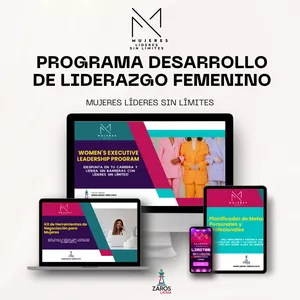 Imagen de portada para Curso online MUJERES LIDERES SIN LIMITES 