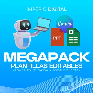 Imagen de portada para Ebook MegaPack Plantillas editables