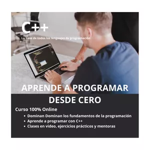 Imagen de portada para Curso online Programación Estructurada con C++: Aprende Como un Ingeniero
