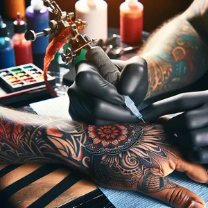 Imagem de capa para o Ebook Tatuagem para Iniciantes: Guia Definitivo