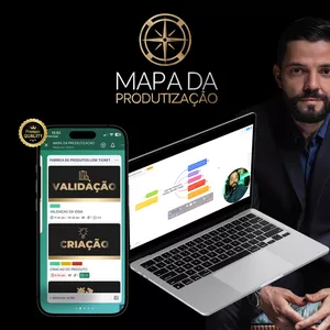 Imagem de capa para o Curso online Mapa da Produtização - Transformando seu conhecimento em um produto digital em 7 dias