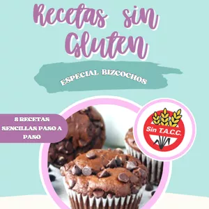Imagen de portada para Ebook Recetario sin Gluten: Bizcochos