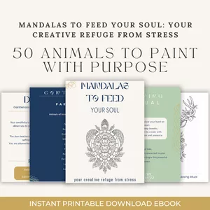 Cover image for Ebook Animal Mandalas