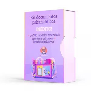 Imagem de capa para o Ebook Kit documentos psicanalíticos 