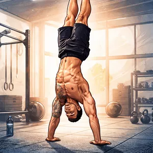 Imagem de capa para o Ebook Planilha de Treino de Calistenia – Iniciantes | Treine em Casa