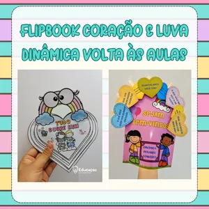 Imagem de capa para o Ebook LUVA DINÂMICA + FLIPBOOK CORAÇÃO