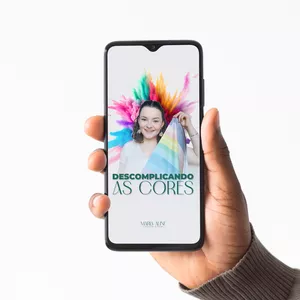 Imagem de capa para o Ebook Descomplicando as cores 