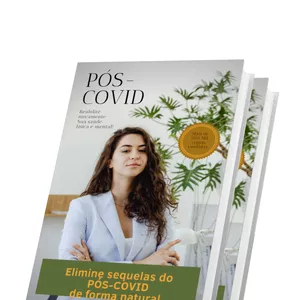 Imagem de capa para o Ebook Elimine sequelas do Pós-Covid de forma natural