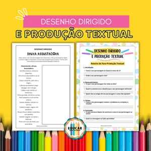 Imagem de capa para o Curso online Desenho Dirigido e Produção Textual