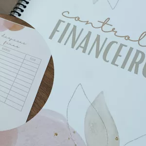 Imagem de capa para o Ebook guia de organização financeira 