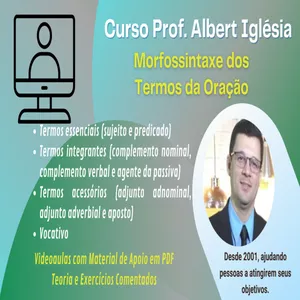 Imagem de capa para o Curso online Morfossintaxe dos Termos da Oração