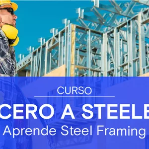 Imagen de portada para Curso online Conviértete en Experto en Steel Framing | De 0 a Steelero