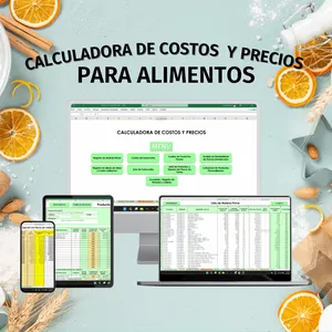 Imagen de portada para Curso online Calculadora de Costos y Precios de Venta en Repostería y Alimentos