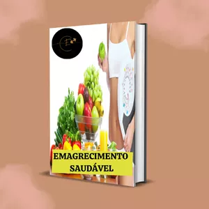 Imagem de capa para o Ebook EMAGRECIMENTO SAUDÁVEL