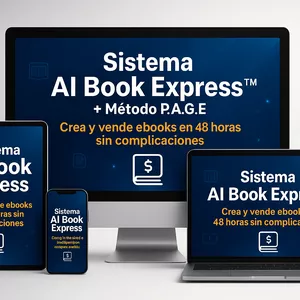 Imagen de portada para Curso online Ai Book Express PRO