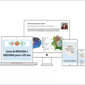 Imagem de capa para o Curso online Curso de Biologia e Geologia para o 10º ano do ensino secundário