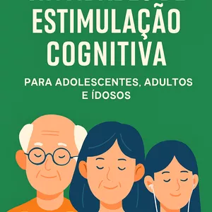 Imagem de capa para o Ebook Atividades de estimulação cognitiva para adolescentes adultos e idosos 