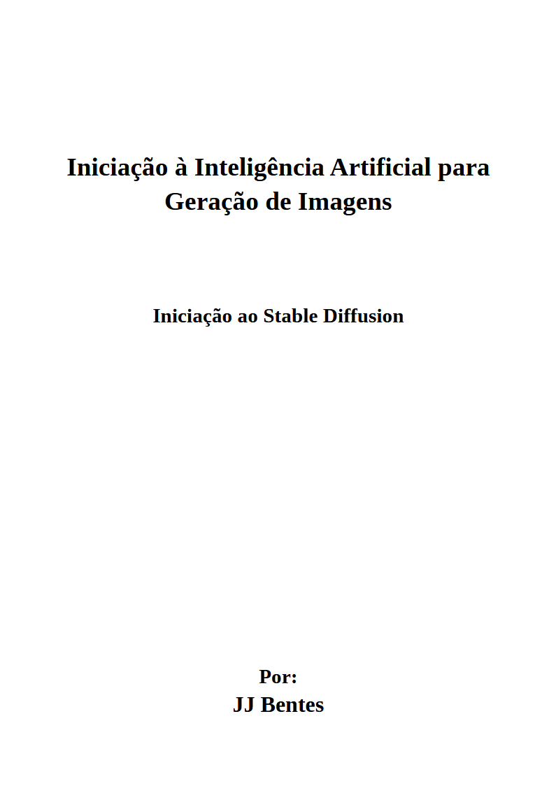 Curso Curso Básico de Stable Diffusion - Aprenda Fácil
