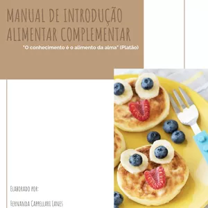 Imagem principal do produto Manual de Introdução Alimentar Complementar