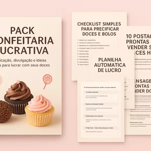 Imagem do curso Pack Confeitaria Lucrativa