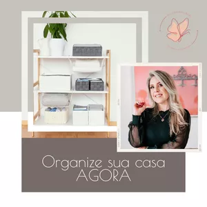 Imagem de capa para o Curso online Curso Online: Organize Sua Casa AGORA! 