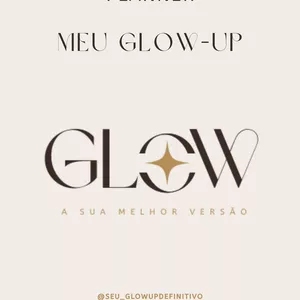 Imagem de capa para o Ebook Glow-Up: A sua melhor versão