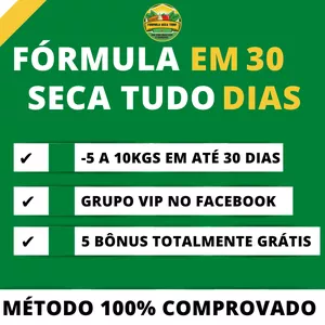 FÓRMULA SECA TUDO EM 30 DIAS