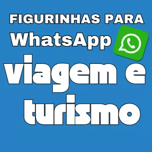 Imagem de capa para o Curso online Figurinhas WhatsApp Viagem e Turismo Premium