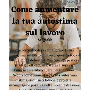 Cover image for Ebook Come aumentare la tua autostima sul lavoro