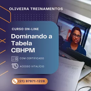 Imagem de capa para o Curso online CURSO - DOMINANDO A TABELA CBHPM