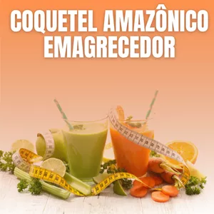 Imagem de capa para o Ebook Coquetel Amazônico Emagrecedor