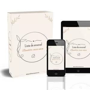 Imagem de capa para o Ebook lista de enxoval casa nova 