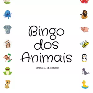 Imagem de capa para o Ebook Bingo dos animais