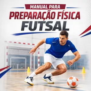 Imagem de capa para o Ebook MANUAL DE PREPARAÇÃO FÍSICA: FUTSAL [com vídeos]