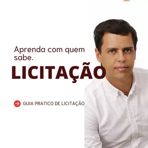 Imagem de capa para o Ebook Guia pratico de licitação - como vender para o governo