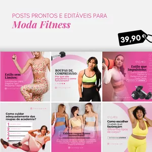 Imagem do curso Pack Canva Moda Fitness