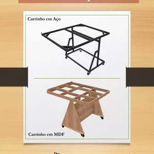 Imagem de capa para o Curso online Projeto Completo em PDF Carro Transportador de chapas