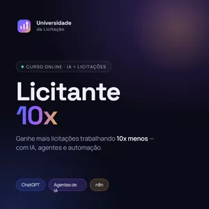 Imagem do curso Licitante 10x