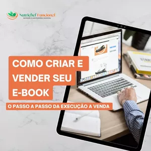 Imagem de capa para o Curso online Curso como criar e vender E-book no Canva 