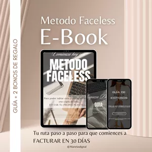 Imagen de portada para Curso online Método Faceless 