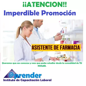 Imagen de portada para Curso online Aprender-Asistente de Farmacia-5 Modulo