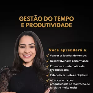 Imagem de capa para o Curso online GTP - Gestão do Tempo e Produtividade